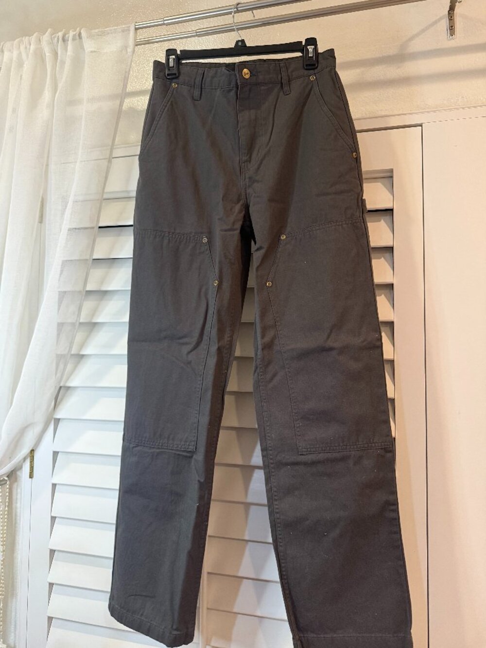 Clsc Brand Charcoal Grey Utility Cargo Pants Size Small